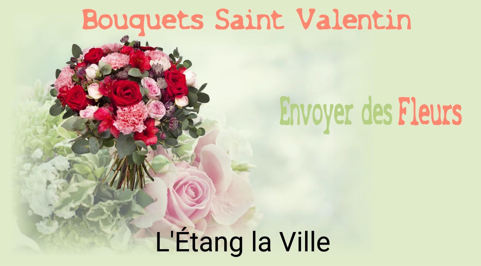 Roses de Saint-Valentin livrées à L'Étang-la-Ville
